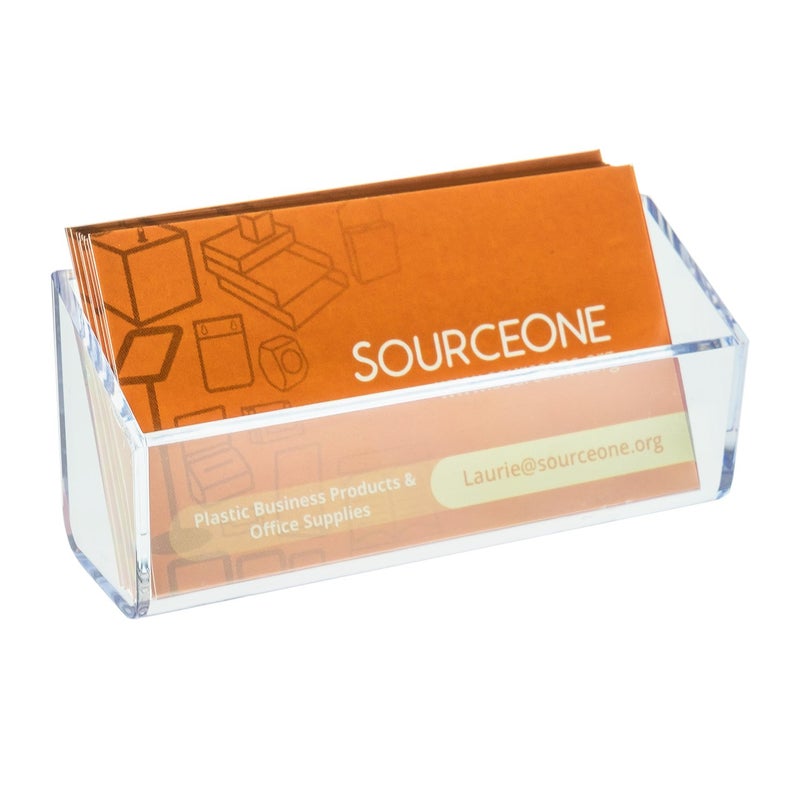 SourceOne Source One Magnetic Business Card/Gift Card Clear Holder Display (S1-Magnet) - Image 2
